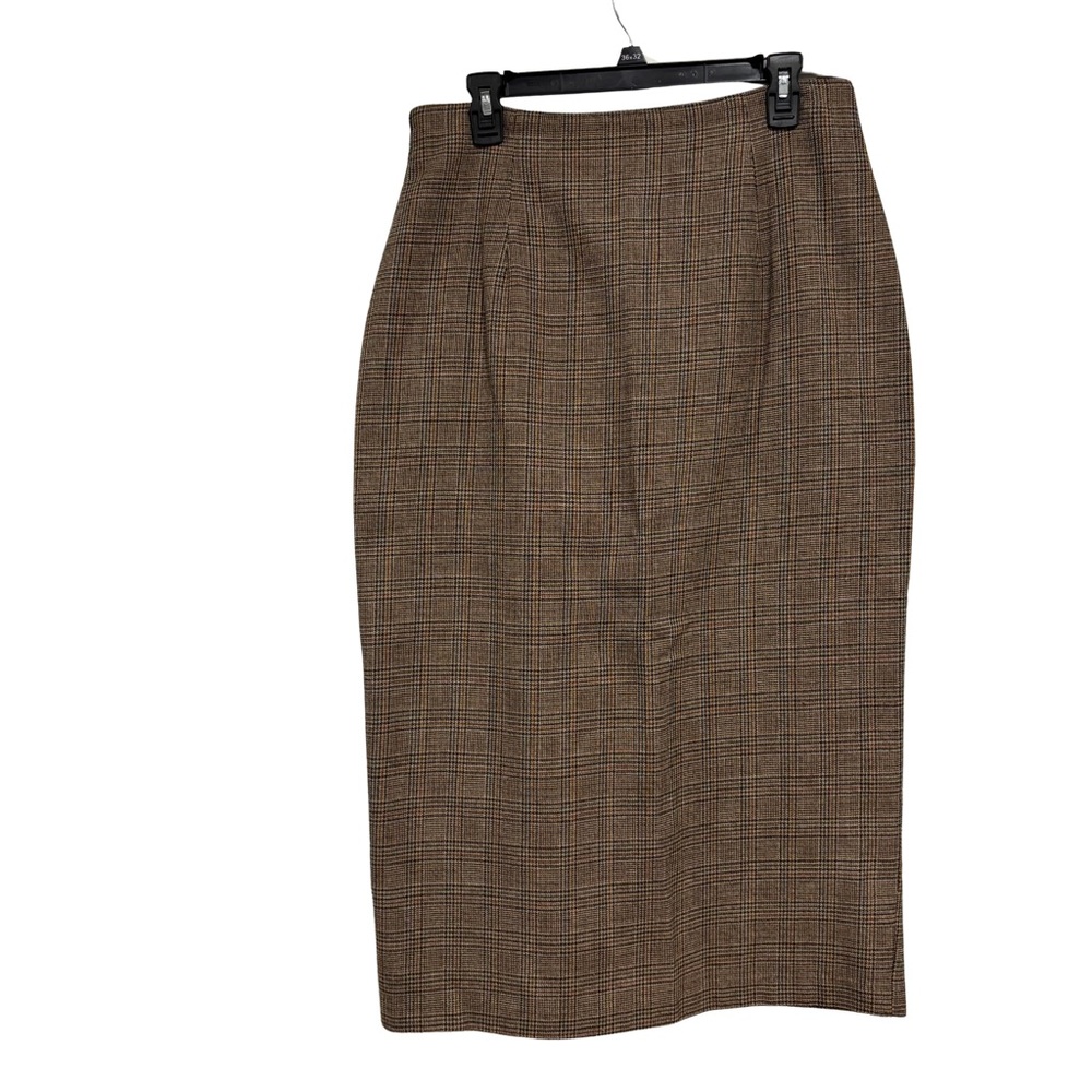 Vtg 90’s Kelly Steven’s Plaid Pencil Skirt - Size 14 - Ivy League, Classic, Prep